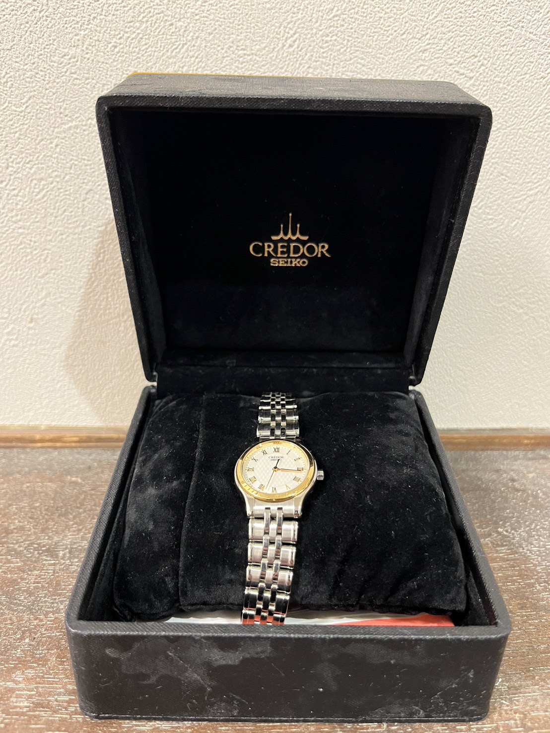 SEIKO クレドール　14ｋホワイトゴールド