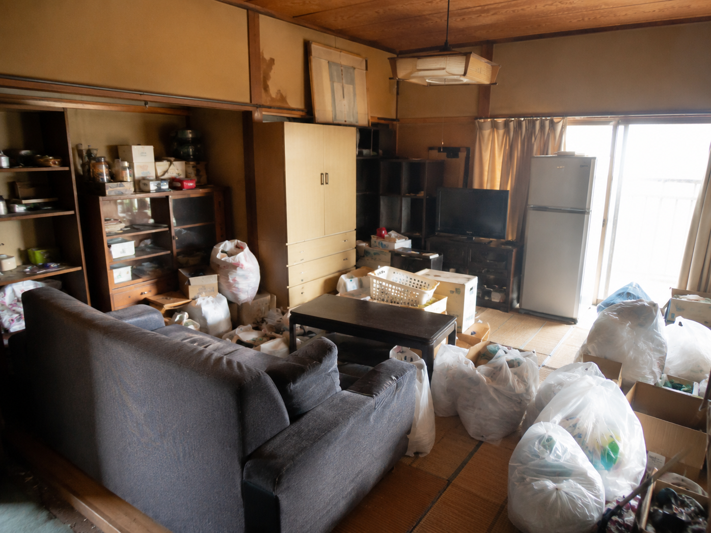実家に残っていた家具や生活用品