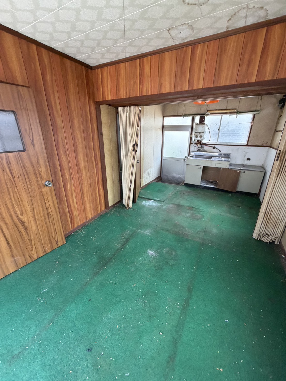 岡山市中区3LDKのキッチン片付け作業後